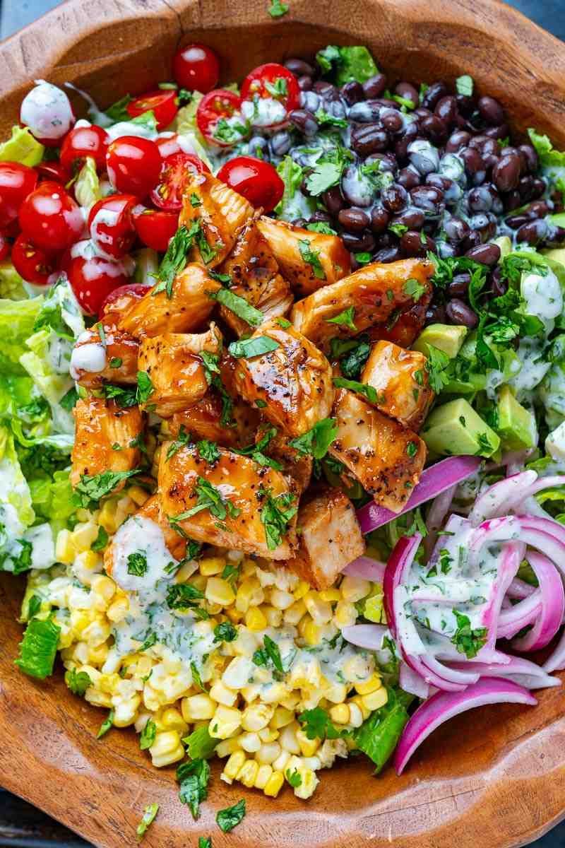 Chicken BBQ Salad SR
